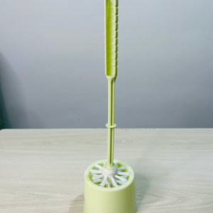 Round Commode Brush with Holder