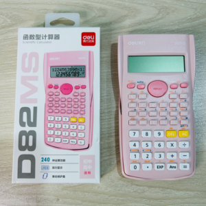 Deli Calculator D82MS Pink