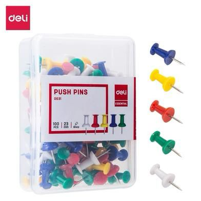 Deli Color Push Pin(Assorted) – E0031