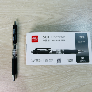 Deli Gel Ink Pen Black S01
