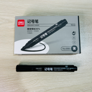 Deli Permanent Marker Black