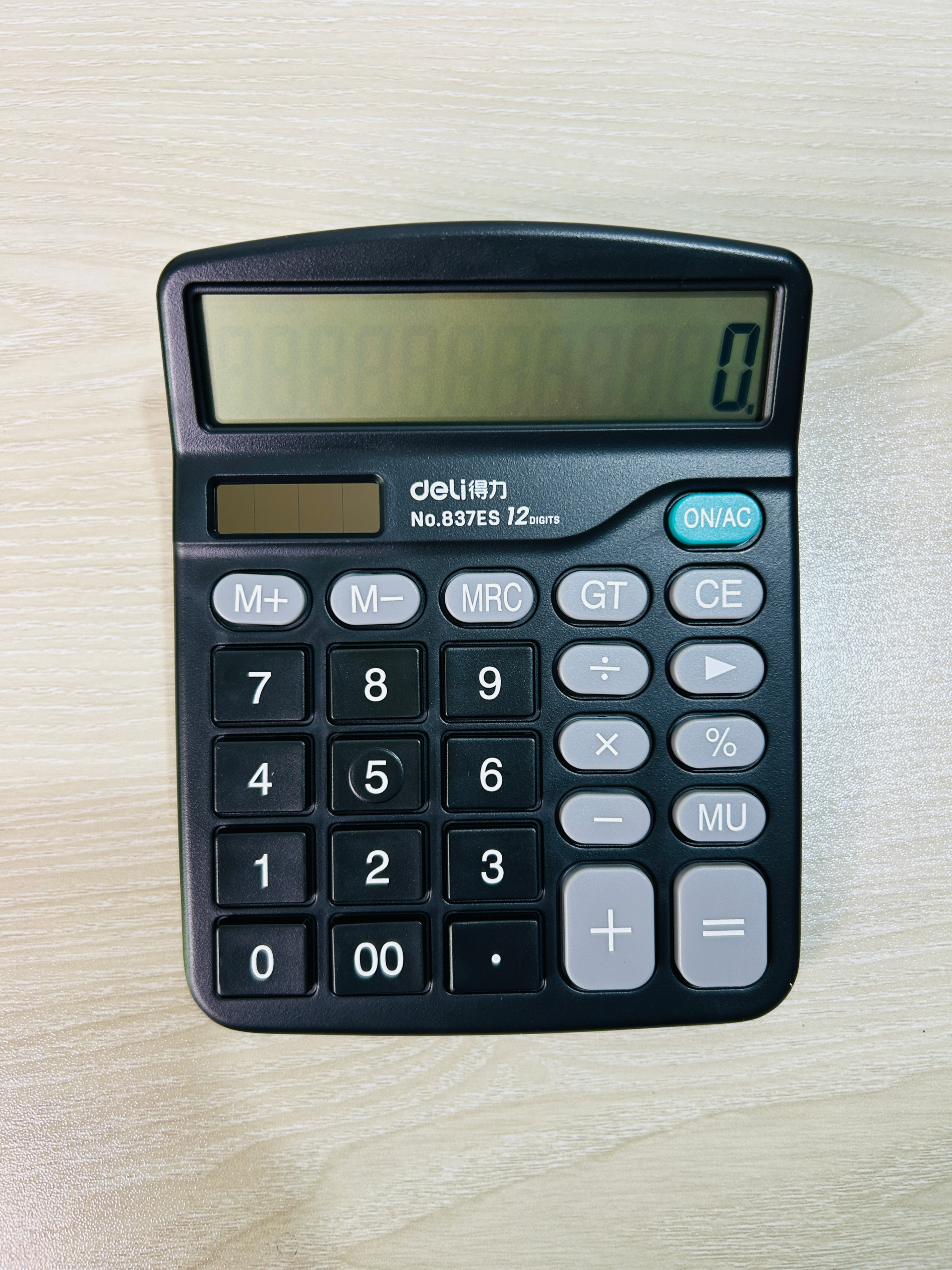 Deli electronic Calculator Black - Image 2