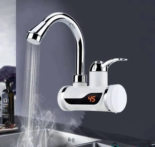 Instant Electric Heating Water Faucet and Shower - Image 2