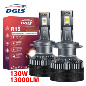 LED Headlight DGLS Black
