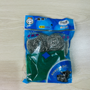 Steel Majuni-Steel Scrubber for Dish 4pcs