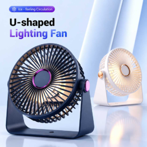 U-Shaped Lighting Fan
