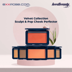 EXXPOSE Heedbeauty Velvet Collection Sculpt & Pop Cheek Perfecter
